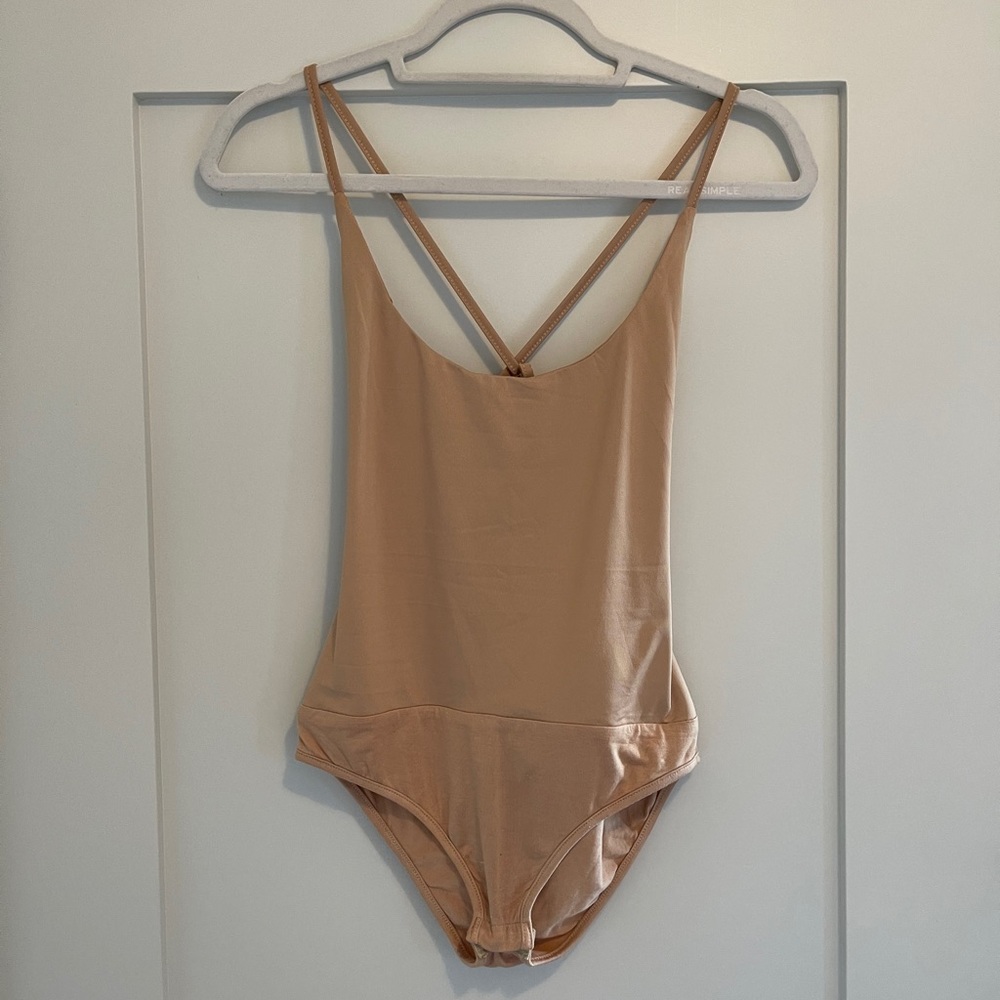 Superdown cross back bodysuit